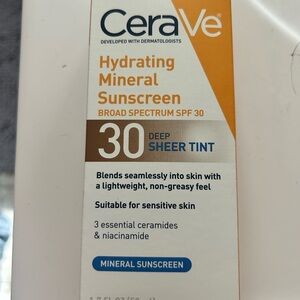 rave Hydrating Mineral Sunscreen SPF 30 - Deep Sheer Tint (Brown)